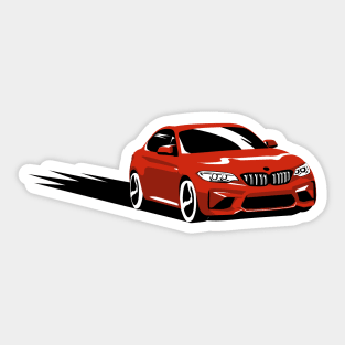 M2C Design, Sunset Sticker